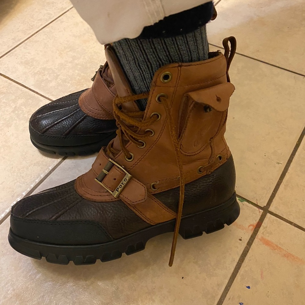 Vintage Polo Ralph Lauren boots